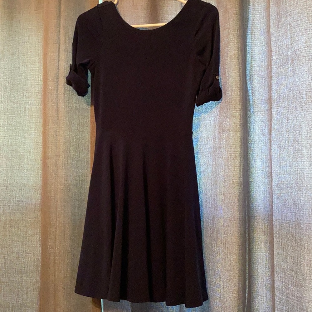 💜Express Navy Skater Dress size 0